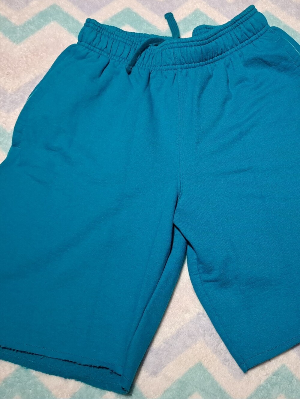 Champion Teal Jogging Shorts with Logo